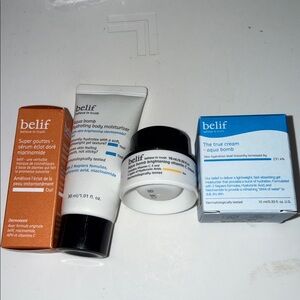 New- belief aqua balm mini skin care set. (4)